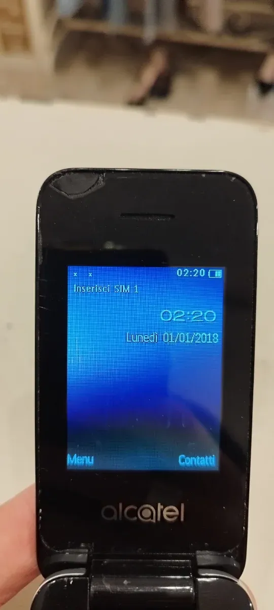 Alcatel 2051 D Dual Sim Argento