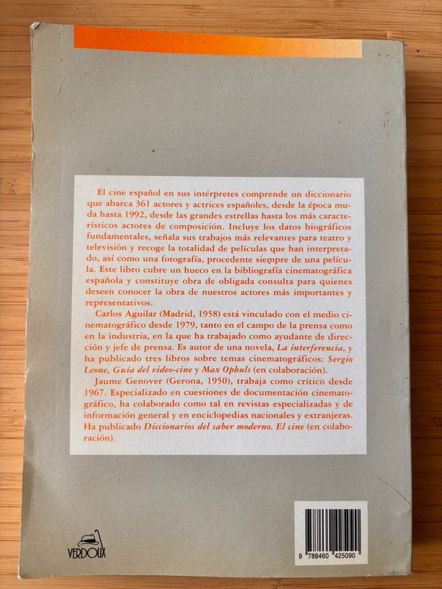 El cine español en sus intérpretes (Spanish E...