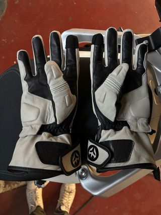 Guantes Moto Armure Faust Long WP Beige