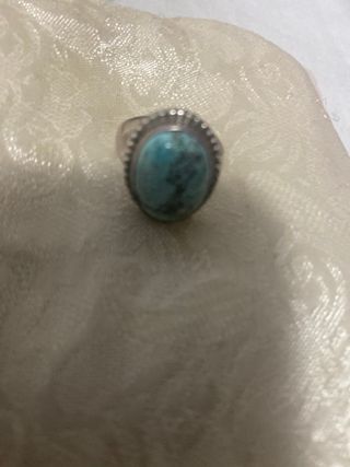 Anillo Plata Turquesa