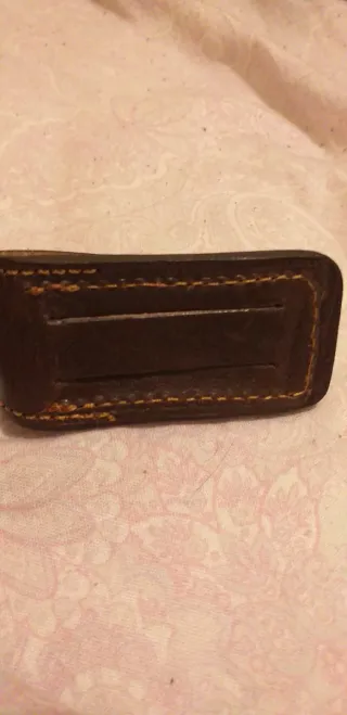 Funda de cuero para navaja