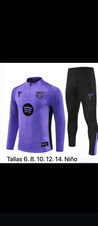 Chándal Nike Fútbol Hombre Tallas S-Xxl