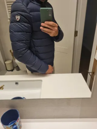 Plumas Hot Buttered Azul Talla M