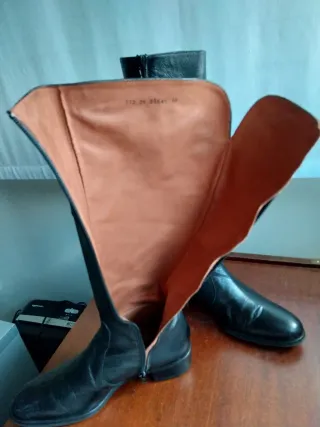 Botas altas de mujer negras