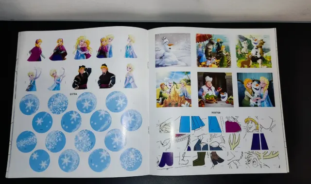 Disney Frozen Album colora e 200 stickers