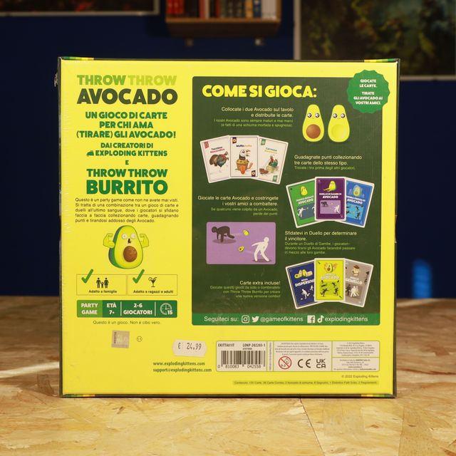 Throw Throw Avocado - Asmodee