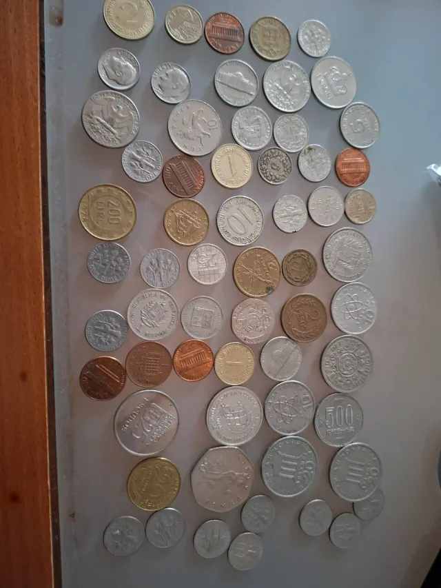 Colección Monedas Extranjeras Variadas
