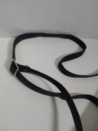 Bolso de cuero Loewe negro