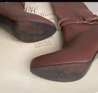 Botas de piel Pedro del Hierro marrones.