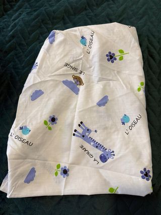 Juego sábanas cuna tipo Moisés