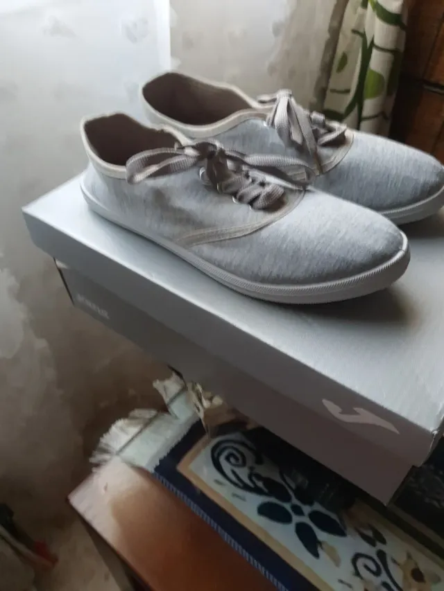 Zapatillas grises mujer Talla 37