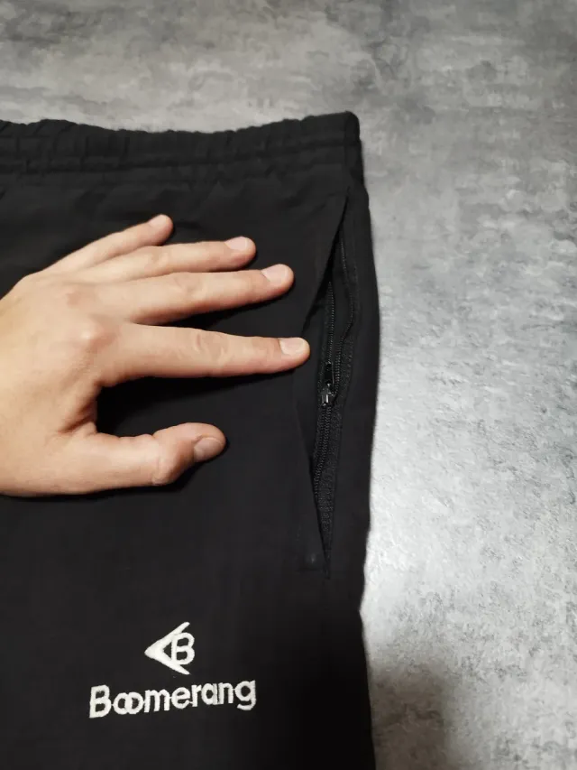 Pantalón Track Pants Boomerang Negro Talla XXL
