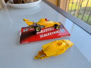 Scalextric Ferrari B3 Amarillo Desguace