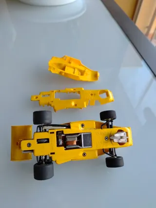 Scalextric Ferrari B3 Amarillo Desguace