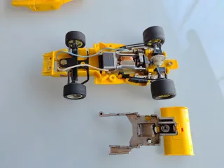 Scalextric Ferrari B3 Amarillo Desguace