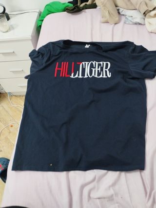 Camiseta Tommy Hilfiger Azul Marino Talla L
