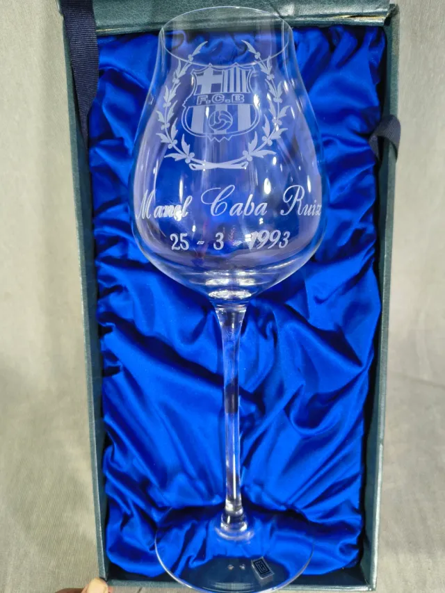 Copa conmemorativa F.C.Barcelona 1993. 35 cm.