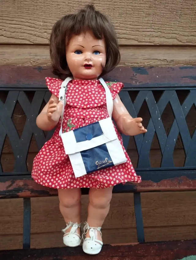 Muñeca antigua Gisela años 40