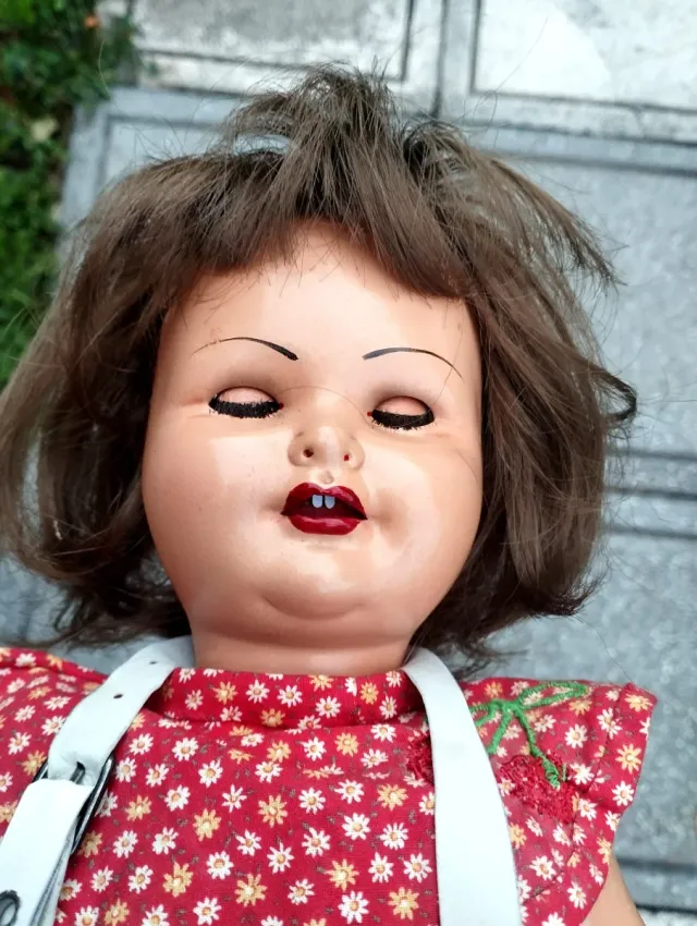 Muñeca antigua Gisela años 40