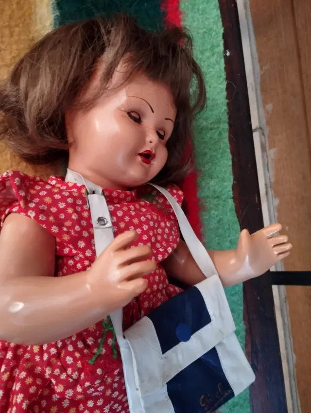 Muñeca antigua Gisela años 40