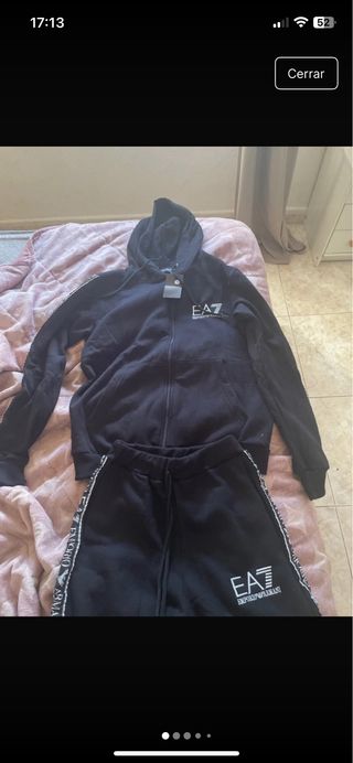 Conjunto Emporio Armani Negro