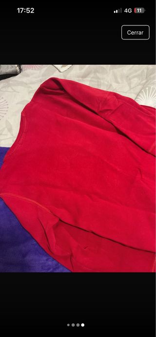 Sudadera Polo Ralph Lauren Roja Talla S-xs