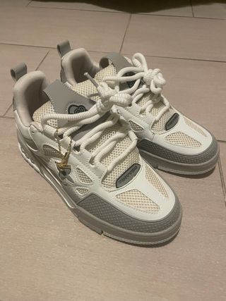Scarpe Louis Vuitton LV Skate Grigio Bianco
