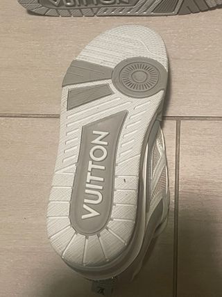 Scarpe Louis Vuitton LV Skate Grigio Bianco
