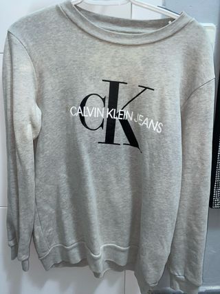 Sudadera Calvin Klein Gris