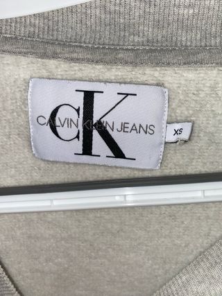 Sudadera Calvin Klein Gris