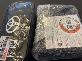 Baliza V16 y compresor aire coche