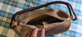 Bolso de cuero Colombia floral