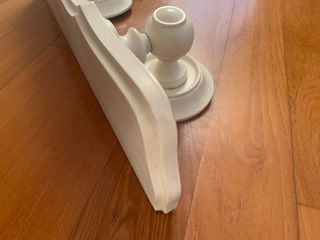 Mensola con applique vintage anni '60