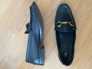 Mocasines Zara Piel Mujer