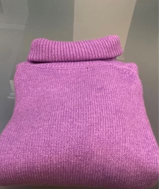 Jersey de lana mujer cuello alto,firma Easy WEar