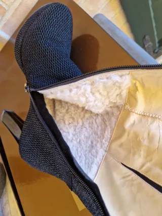 Stivali donna neri con tacco