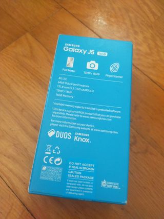 Samsung Galaxy J5 2017 Scatola Blu