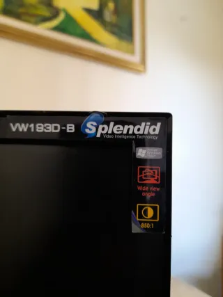 Pantalla Asus VW183D-B Negra