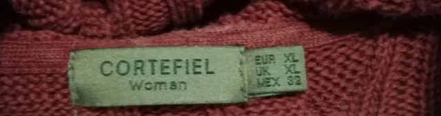 Cárdigan "Cortefiel" XL