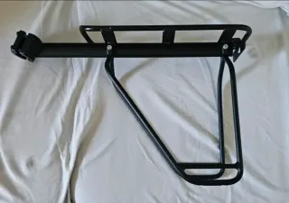 Bolsa sillín  West Biking y Portaequipajes Btwin