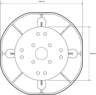 50 Soportes regulables tarima flotante