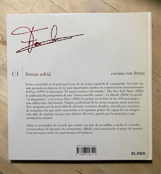 Cocina con firma. Cócteles, aperitivos y entrantes