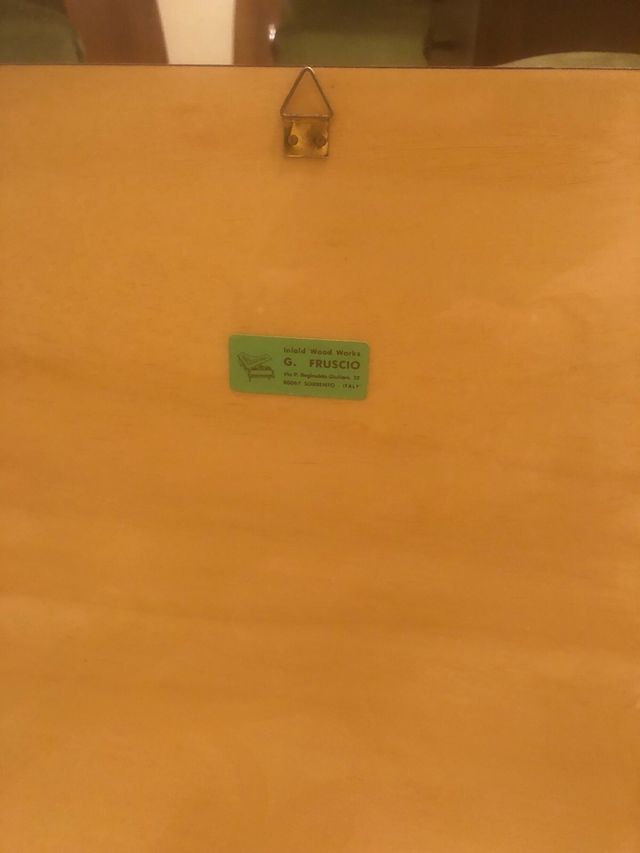 Quadri in legno intarsiato