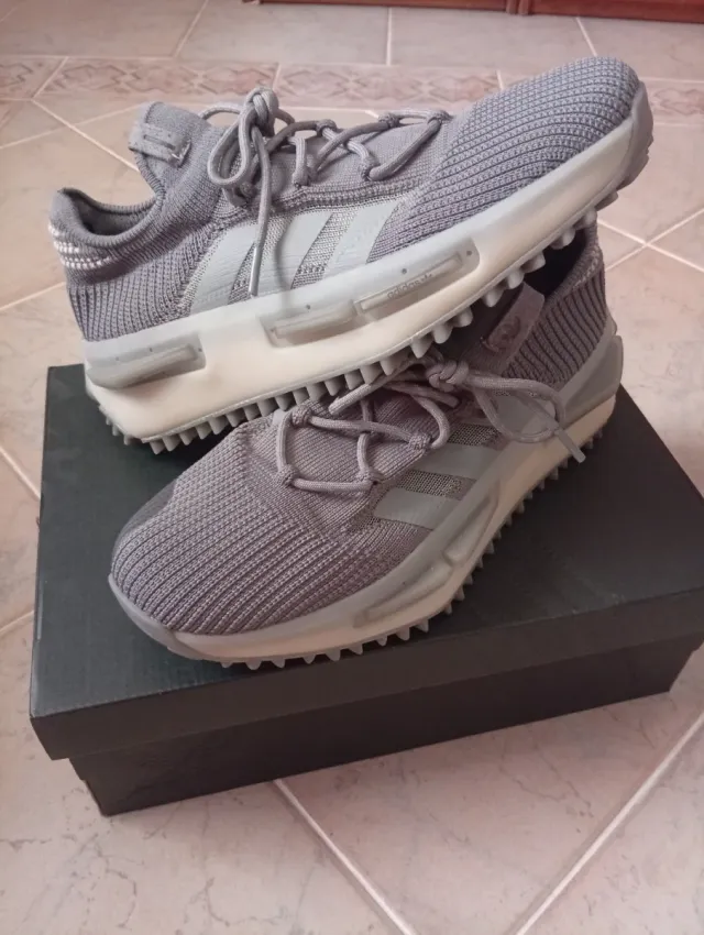 Tênis Adidas NMD_S1 Cinza Branco