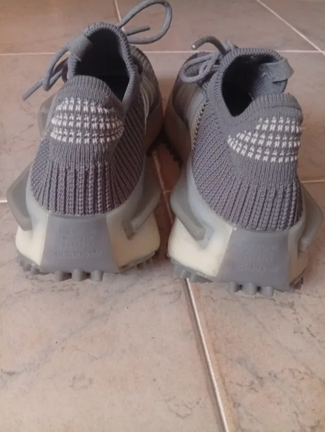 Tênis Adidas NMD_S1 Cinza Branco