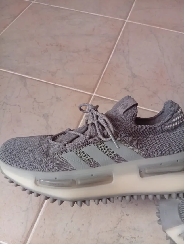 Tênis Adidas NMD_S1 Cinza Branco