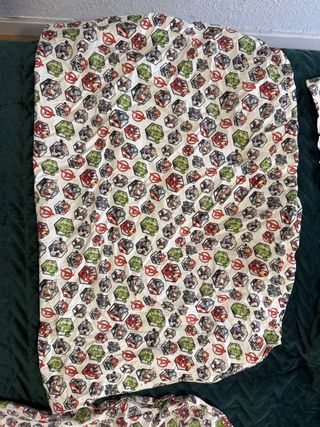 Juego Sábanas Cuna/Moisés Superhéroes