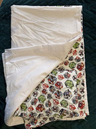 Juego Sábanas Cuna/Moisés Superhéroes