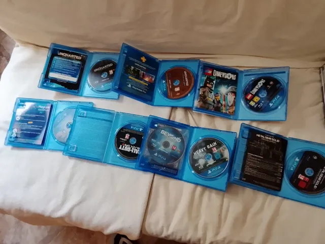 PS4 Juegos leer descripción