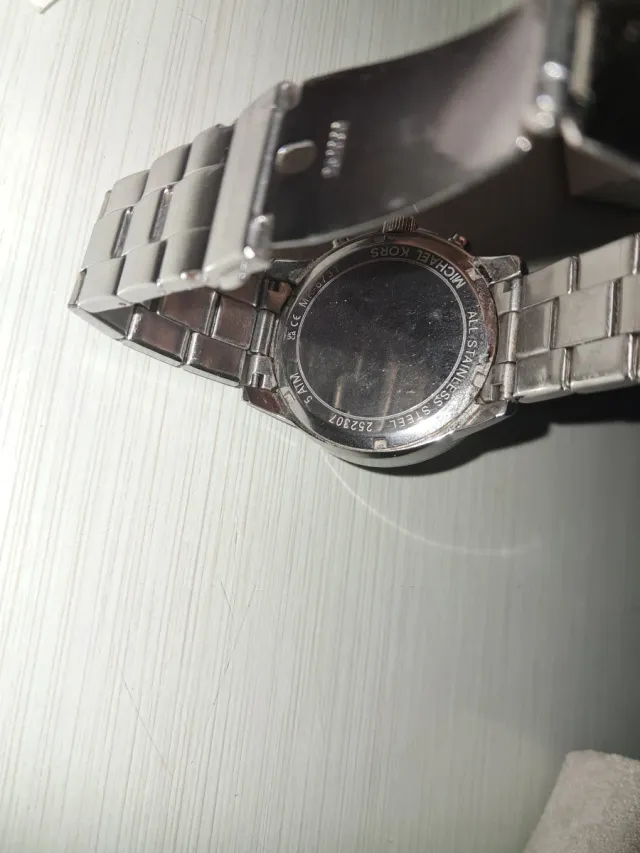 Reloj Michael Kors Mujer Plata Blanco